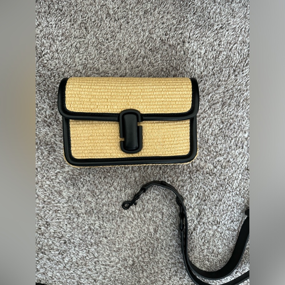 Marc Jacob’s raffia shoulder bag